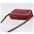 Borsa a tracolla VALENTINO Rock Studs in pelle rossa e oro Auth 205816 Rosso - vista 6