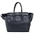Céline Borsa a mano CELINE Luggage Mini Shopper in pelle Navy Gold Auth am12658A D'oro Blu navy - vista 2