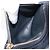 Céline Borsa a mano CELINE Luggage Mini Shopper in pelle Navy Gold Auth am12658A D'oro Blu navy - vista 24