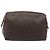 Céline Borsa a pochette CELINE Macadam PVC Pelle Marrone Tono Oro Auth 200374 - vista 2