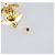 CHANEL Ohrringe Metall Goldfarben Weiß CC Auth ar14207 - Ansicht 9