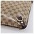 Borsa a tracolla GUCCI GG Crystal Abbey Coated Canvas Outlet 268642 Auth 204734V Marrone D'oro - vista 16