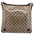Borsa a tracolla GUCCI GG Crystal Abbey Coated Canvas Outlet 268642 Auth 204734V Marrone D'oro - vista 2