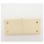 Borsa Salvatore Ferragamo Gancini in pelle bianca e oro Auth 205161 Bianco D'oro - vista 8