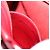 Autre Marque SAINT LAURENT Petit Cabas Hand Bag Leather 2way Red Gold Auth 205115A Golden - view 12