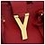 Autre Marque SAINT LAURENT Petit Cabas Hand Bag Leather 2way Red Gold Auth 205115A Golden - view 29
