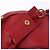 Autre Marque SAINT LAURENT Petit Cabas Hand Bag Leather 2way Red Gold Auth 205115A Golden - view 31
