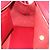 Autre Marque SAINT LAURENT Petit Cabas Hand Bag Leather 2way Red Gold Auth 205115A Golden - view 35