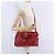 Autre Marque SAINT LAURENT Petit Cabas Hand Bag Leather 2way Red Gold Auth 205115A Golden - view 37
