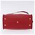 Autre Marque SAINT LAURENT Petit Cabas Hand Bag Leather 2way Red Gold Auth 205115A Golden - view 7
