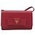 Saffiano Borsa a tracolla portafoglio con catena PRADA in pelle Safiano Rosso Oro Auth 204149V D'oro - vista 13