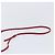 Saffiano Borsa a tracolla portafoglio con catena PRADA in pelle Safiano Rosso Oro Auth 204149V D'oro - vista 14