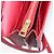 Saffiano Borsa a tracolla portafoglio con catena PRADA in pelle Safiano Rosso Oro Auth 204149V D'oro - vista 26