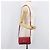 Saffiano Borsa a tracolla portafoglio con catena PRADA in pelle Safiano Rosso Oro Auth 204149V D'oro - vista 28