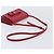 Saffiano Borsa a tracolla portafoglio con catena PRADA in pelle Safiano Rosso Oro Auth 204149V D'oro - vista 7