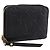 LOUIS VUITTON Monogram Empreinte Zippy Coin Purse Black M60574 LV Auth 204595V Negro
