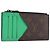 LOUIS VUITTON Monogram Macassar Coin Card Holder Green M82913 LV Auth 203665A Verde Monogramma