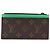 LOUIS VUITTON Monogram Macassar Coin Card Holder Green M82913 LV Auth 203665A Verde Monogramma - vista 2