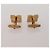 Christian Dior Cuffs Ohrringe Metall 3er Set Goldfarben Auth BA15051 - Ansicht 14