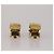 Christian Dior Cuffs Ohrringe Metall 3er Set Goldfarben Auth BA15051 - Ansicht 5