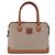 Céline Borsa a mano CELINE Macadam PVC Pelle Beige Tono Oro Auth ka6244A - vista 13