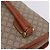 Céline Borsa a mano CELINE Macadam PVC Pelle Beige Tono Oro Auth ka6244A - vista 14