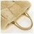 Sac à main BOTTEGA VENETA en laine beige Auth 203144M - vue 6