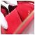 LOUIS VUITTON Monogram Vernis Pochette Cosmetic PM Pouch Red M90172 Auth ar14182 Rosso - vista 12