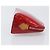 LOUIS VUITTON Monogram Vernis Pochette Cosmetic PM Pouch Red M90172 Auth ar14182 Rosso - vista 4