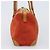 Borsa GUCCI Suede Orange Tono Oro 000 0851 Auth SW2761 Arancione - vista 3