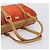 Borsa GUCCI Suede Orange Tono Oro 000 0851 Auth SW2761 Arancione - vista 7