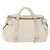 Borsa a mano Miu Miu con fiocco laterale in pelle 2way White Gold Auth am12582V Bianco D'oro - vista 13