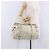 Borsa a mano Miu Miu con fiocco laterale in pelle 2way White Gold Auth am12582V Bianco D'oro - vista 29