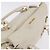 Borsa a mano Miu Miu con fiocco laterale in pelle 2way White Gold Auth am12582V Bianco D'oro - vista 7