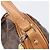 Céline Bolsa de Ombro CELINE Macadam Canvas PVC Leather Brown Gold Auth 202674 Marrom Dourado - vista 10