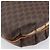 Céline Bolsa de Ombro CELINE Macadam Canvas PVC Leather Brown Gold Auth 202674 Marrom Dourado - vista 17