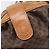 Céline Bolsa de Ombro CELINE Macadam Canvas PVC Leather Brown Gold Auth 202674 Marrom Dourado - vista 20