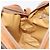 Céline Bolsa de Ombro CELINE Macadam Canvas PVC Leather Brown Gold Auth 202674 Marrom Dourado - vista 25