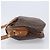 Céline Bolsa de Ombro CELINE Macadam Canvas PVC Leather Brown Gold Auth 202674 Marrom Dourado - vista 4