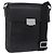 LOEWE Schultertasche aus Leder Schwarz Silber Auth ka6220