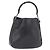 Borsa a mano GUCCI Bamboo in pelle nera e argento 001 1638 Auth ka6269 Nero