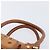 MCM Logogram Vicetos Boston Bag PVC Leder Braun Gold Auth 204458A Golden - Ansicht 8