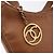 Borsa a tracolla CHANEL Pelle Caviar Marrone Oro CC Auth 203890 D'oro - vista 29