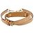 LOUIS VUITTON Tracolla regolabile in pelle 39.8""-47.2"" Beige Auth 203349 - vista 3