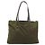Borsa Tote PRADA Nylon Khaki Silver Auth 201463 Argento Cachi - vista 13