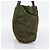 Borsa Tote PRADA Nylon Khaki Silver Auth 201463 Argento Cachi - vista 3