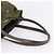Borsa Tote PRADA Nylon Khaki Silver Auth 201463 Argento Cachi - vista 7