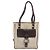 Bulgari Bolso Tote BVLGARI Canvas Beige Silver Auth ar14179 Plata - vista 13