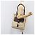 Bulgari Bolso Tote BVLGARI Canvas Beige Silver Auth ar14179 Plata - vista 28