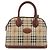 Borsa a mano Burberrys Nova Check PVC Leather 2way Beige Gold Tone Auth BA15534 - vista 13